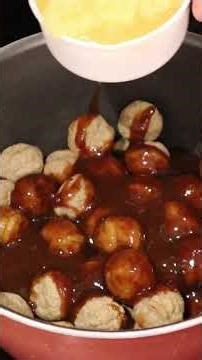 Easy Pineapple BBQ Meatballs