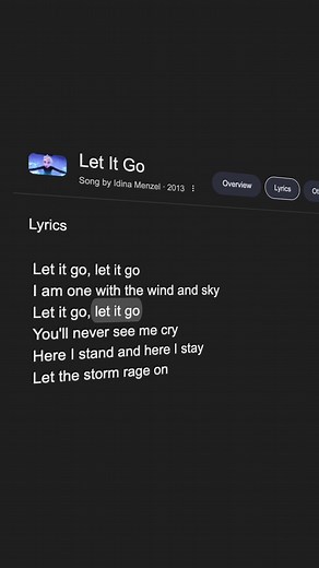 Frozen Let It Go Lyrics: Elsa's Empowering Anthem