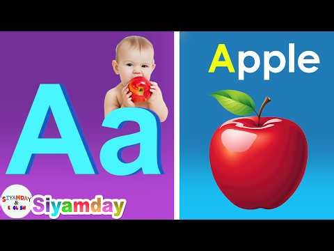 ABC Phonics Song for Kids | A to Z Letter Sounds with A for Apple and B for Ball