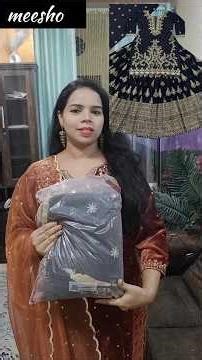 meesho black outfit #shorts #trendingshorts #viralshort