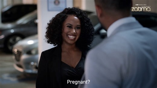 When Leslie thought she was dropping the biggest bombshell…Malachi flipped the script with one of his own 😳💥 A pregnancy reveal turned into a plot twist NOBODY saw coming. #Zatima #BETPlus | Zatima on BET