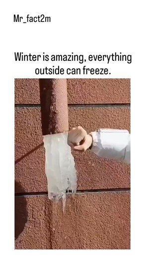 mr2m on Instagram: "The post shares a 65-second montage of extreme winter freezing phenomena, including water sprayed from hoses instantly solidifying mid-air and bottles crystallizing upon exposure, captioned to celebrate winter's transformative power. Released on December 19, 2025, by Indonesian user arrayantaysirr , it quickly amassed 446,000 views and 1,200 likes, drawing enthusiastic replies in Indonesian that express awe at the unfamiliar cold spectacle. These visuals illustrate supercooli