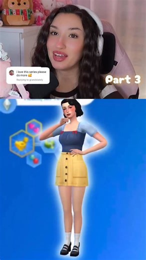 Ryeua 🌷 on Instagram: "giving the Disney Princesses different Aesthetic makeovers, in The Sims 4 OBVIOUSLY 💤💐 - full video out now, Ryeua Sim on YT ♥️ - #eapartner use code RYEUASIM at checkout in the EA App ! - #thesims4 #disneyprincess #sleepingbeauty #y2kpoppunk"