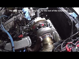 1986 Buick Grand National Precision PTE6262 Turbo installation
