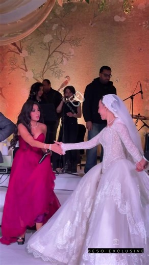 ‏#حفل_زفاف #wedding #روبي #ruby #فرح | Bridal Robe Wedding