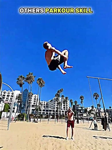 Normal parkour VS King of parkour