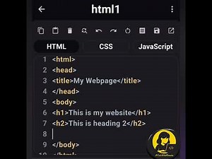 HTML For Beginners: Coding Headings & Paragraphs | Practical Tutorial