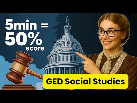 How to Ace Half the GED Social Studies Test Fast!