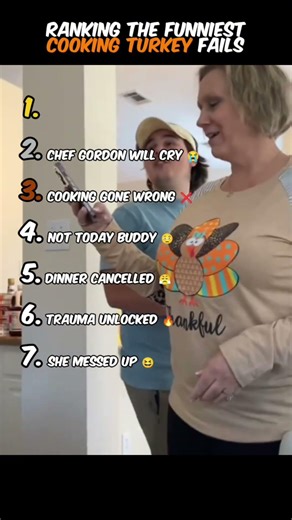 Ranking the Funniest Cooking Turkey Fails #funnyshorts #funnyvideo #shorts #cooking #fails
