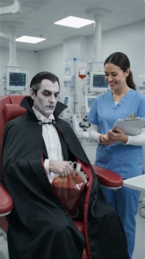 POV: Dracula Donates Plasma 🩸🧛😂