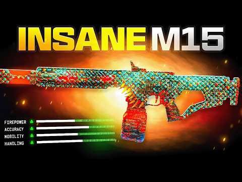 *NEW* BROKEN M15 Loadout AFTER UPDATE in WARZONE 🤯 ( BEST M15 MOD O Class Setup )