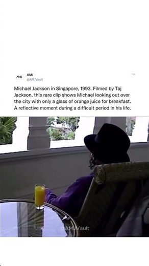 Michael Jackson’s Rare Breakfast Moment in Singapore