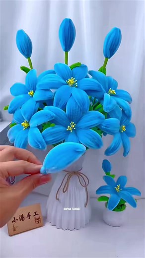 Handmade Lily Flower Decor