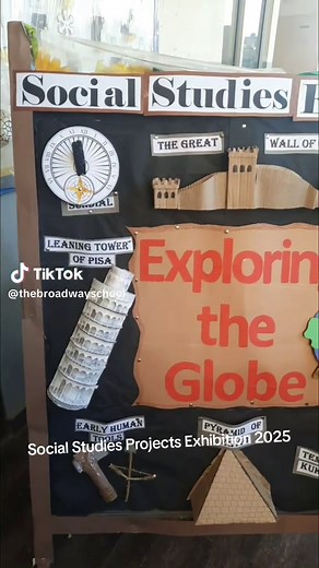 **Social Studies Projects Exhibition 2025** 🌍🎉 Students from **Grade 1 to 8** participated with eager enthusiasm, showcasing creativity and knowledge! 🏫✨ From historical wonders to futuristic ideas, their projects were truly inspiring. 🚀📜 Parents and teachers were amazed by the effort and innovation. 👏📚 A big thank you to all participants and teachers for making this event a success! 🎊 Stay tuned for more exciting learning experiences! 📢💡 #SocialStudiesExhibition #LearningInAction #bro