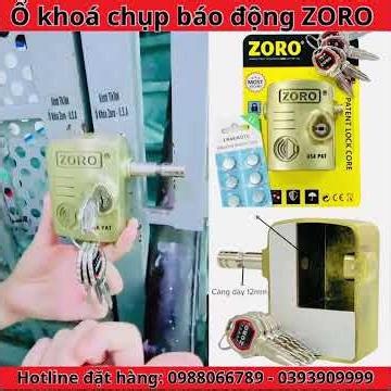 Ổ khoá chụp báo động ZORO19