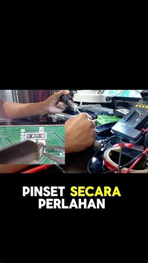 Teknik Rahasia Melepas SMD Pakai Hot Air! Pemula Wajib Tahu 😱