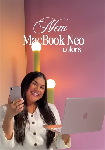 Discover the New Colors of MacBook Neo