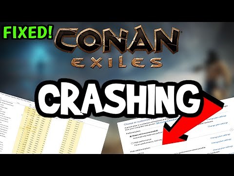 How To Fix Conan Exiles Crashing! (100% FIX)