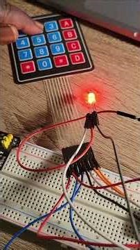 How a Password System Works with Arduino Keypad & LED 🔐💡 | Easy Tutorial #arduinoproject #keypad