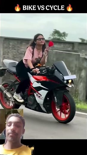 BIKE STUNT VS CYCLE STUNT 😎 COMPETITION #bike​ #cycle​ #stunt​ #shorts​#shorts​#lastest​ #cycle​