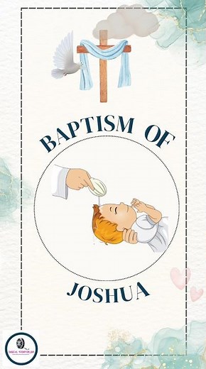 Baptism Invitation || Christening Video Invitation || Bab'y Baptism ||Personalized Baptism #baptism