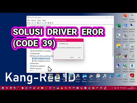 Cara Mengatasi Driver Error (Code 39) - Saya Praktikkan di Laptop Windows 11 25H2