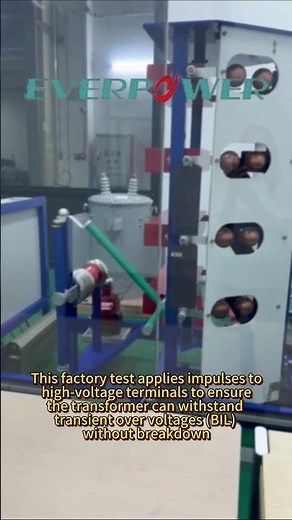 Lightning Impulse Testing Validates Single Phase Transformer Insulation Strength