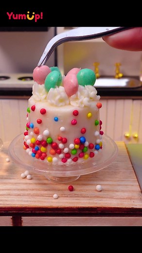 Miniature Cake Decorating #miniature #minicake #fyp #foryou #learnontiktok