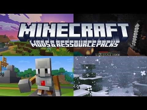 The BEST vanilla friendly mods & ressource packs to enhance vanilla minecraft (fabric & forge)