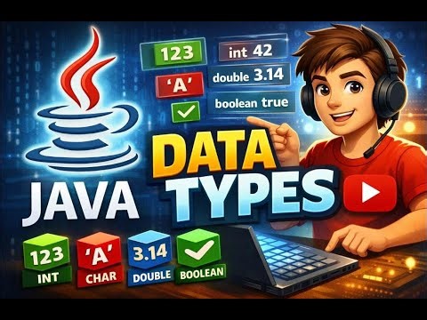 Java Data Types Explained with Real-World Example | Java for Beginners