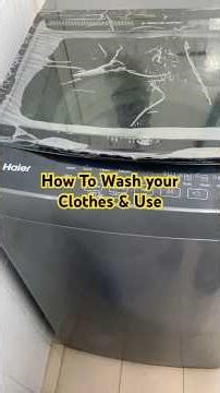 Automatic Washing Machines Full Review || How To Wash Your Clothes & How To Use Automatic Machine