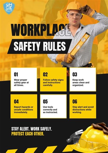 6 Golden Safety Rules Every Workplace Must Follow | ISO 45001 & HSE Training