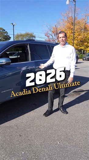 Bareford GMC on Instagram: "New Year, New Ride ✨ The 2026 GMC Acadia Denali Ultimate is ready to roll into 2026 in style. See it today at Bareford GMC. #NewYearNewRide #GMCAcadia #DenaliUltimate #BarefordGMC #LuxurySUV"