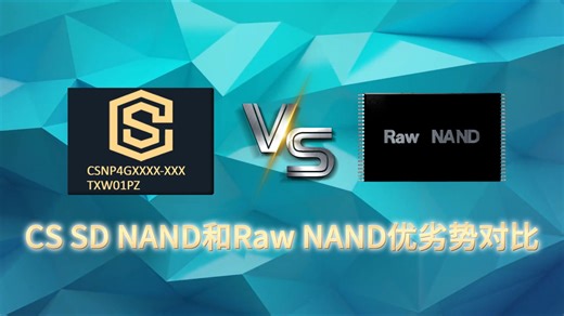 CS SD NAND和Raw NAND优劣势对比
