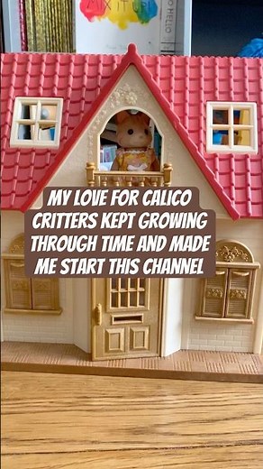 Gotta start somewhere! #calicocritters #sylvanianfamilies #collectibles #toys #dolls