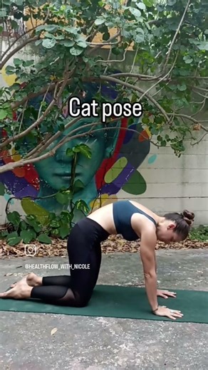 Cat Cow Pose: Step-by-Step Tutorial #shorts #catcowpose #yogashorts #viralshorts