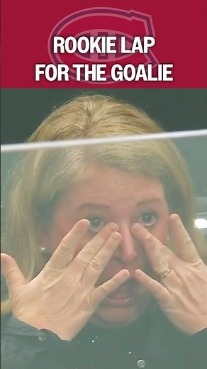 Rookie lap got Mom emotional