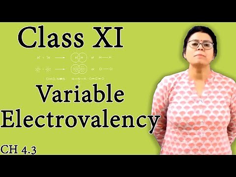 Variable Electrovalency | Chemical Bonding & Molecular Structure | Class 11 Chemistry