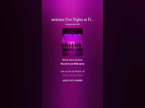 my FANF SOUNO SONG 2 - welcome Five Nights at Freddy's r&b Halloween remix