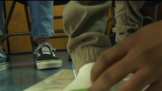 Non-profit 'Soles4Souls' delivers shoes to students in San Diego