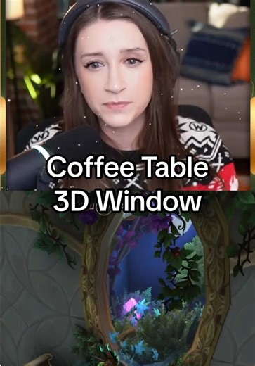 3D Window Coffee Table Design for Your Home