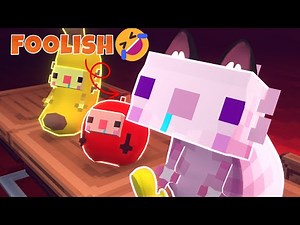 Foolish Axolotl in Minecraft best funny momment compilation!!!