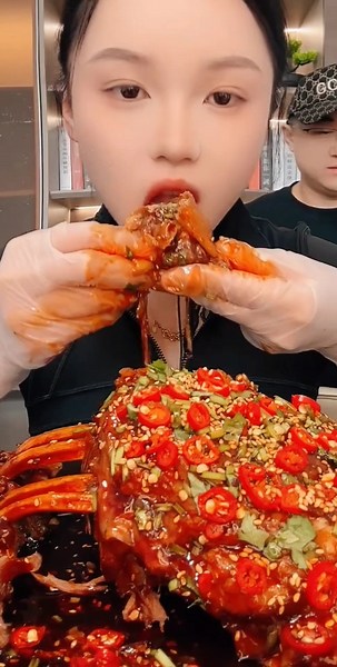 Boiled pork ribs with a special flavor spicy delicious