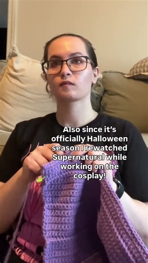 Crochet Cosplay WIP Copycat Vocaloid Week3 #vocaloid #cosplay #cosplaywip #crochetcosplay #vocaloid