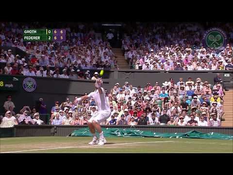 2015 Day 6 Highlights, Sam Groth vs Roger Federer