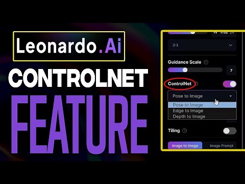 How To Use ControlNet On Leonardo AI