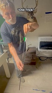 “Old Trick” removing an Insert from an arrow #archery #Arrow #tips #arrowinsert #oldschool #bowandarrow | Bill Michael