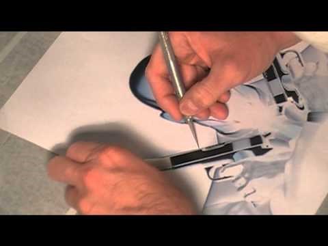 How to airbrush details - Airbrushing Details