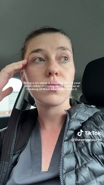 It’s been the end of one of those shifts that only some will understand 😢 #vetnurse #vettech #realityofvetmed #vettock #rvn