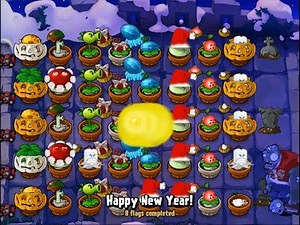 Plants vs Zombies Christmas Mod - Happy New Year!